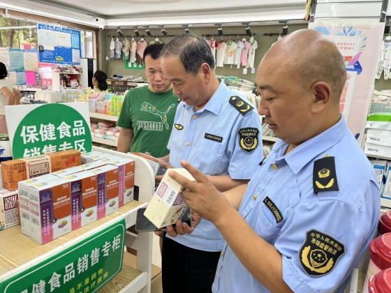 臨泉縣土陂市場監管所深入開展特殊食品隱患排查工作